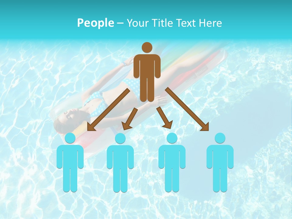 Tranquil Sensual Floating PowerPoint Template