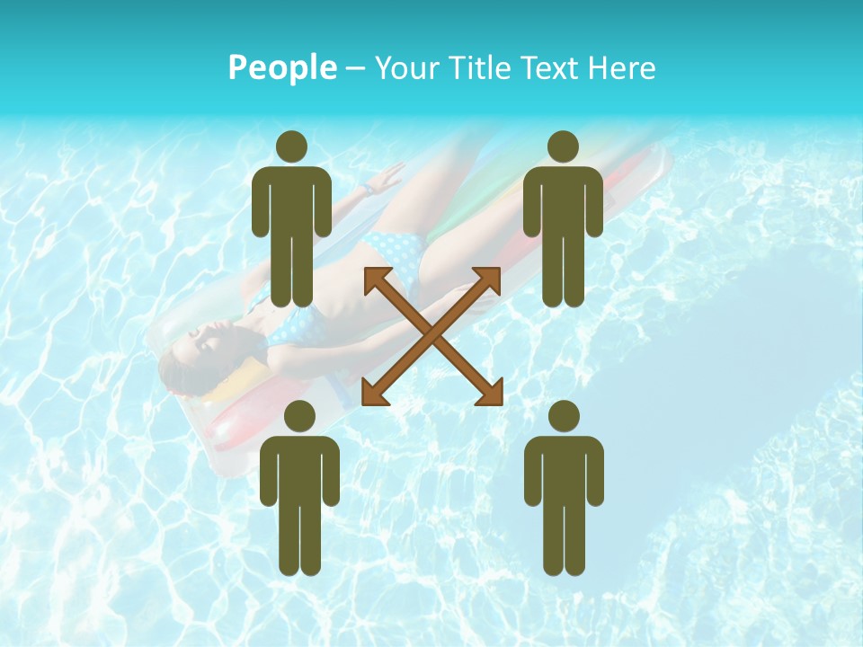 Tranquil Sensual Floating PowerPoint Template