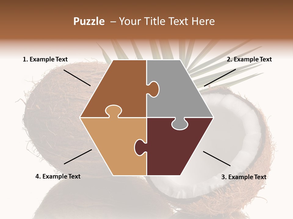 Tropical Husk Milk PowerPoint Template