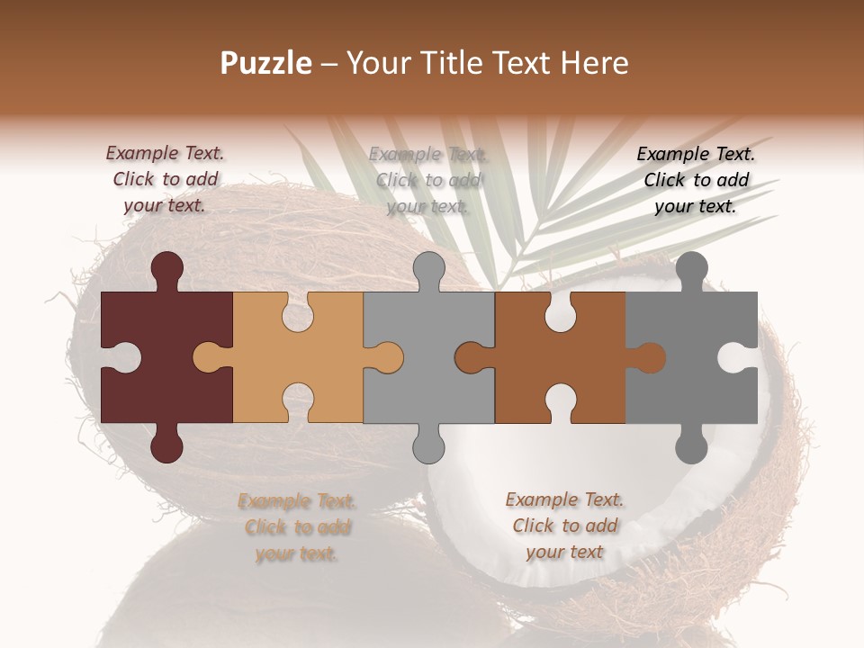 Tropical Husk Milk PowerPoint Template