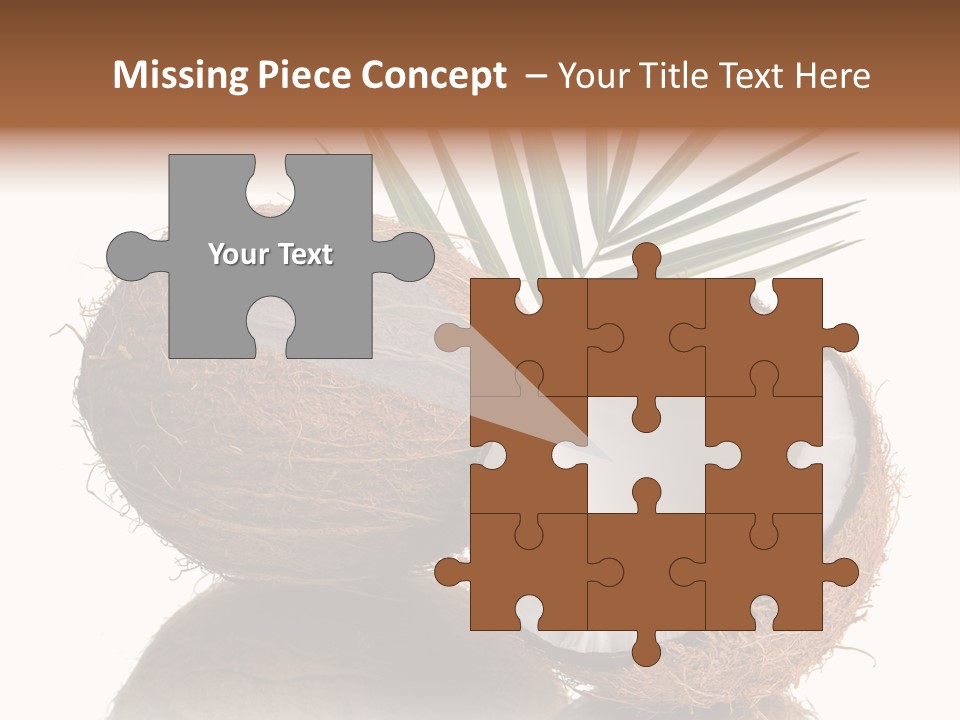 Tropical Husk Milk PowerPoint Template