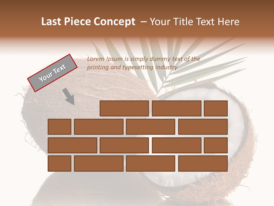 Tropical Husk Milk PowerPoint Template