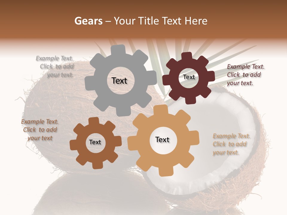 Tropical Husk Milk PowerPoint Template