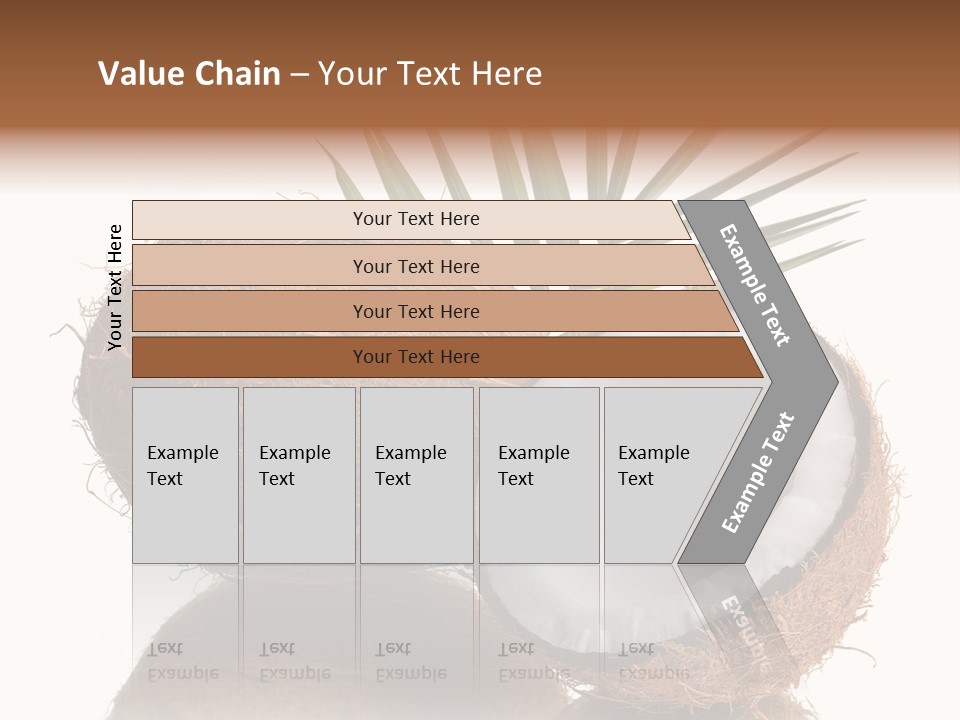 Tropical Husk Milk PowerPoint Template