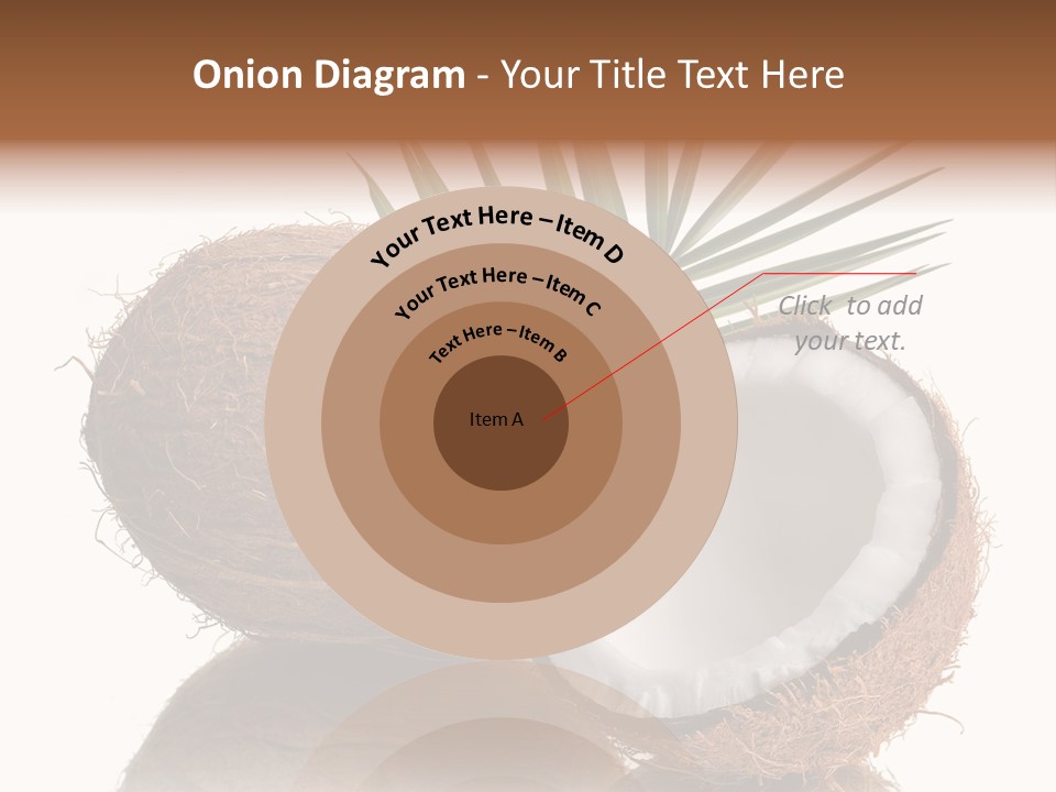 Tropical Husk Milk PowerPoint Template