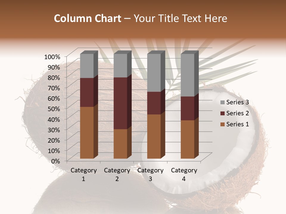 Tropical Husk Milk PowerPoint Template