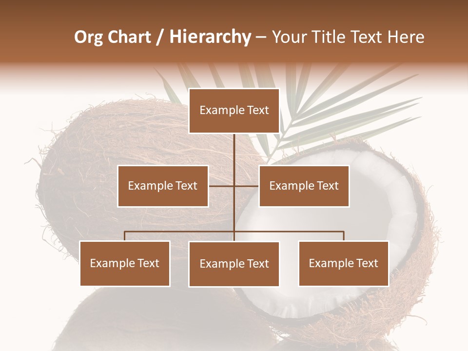 Tropical Husk Milk PowerPoint Template