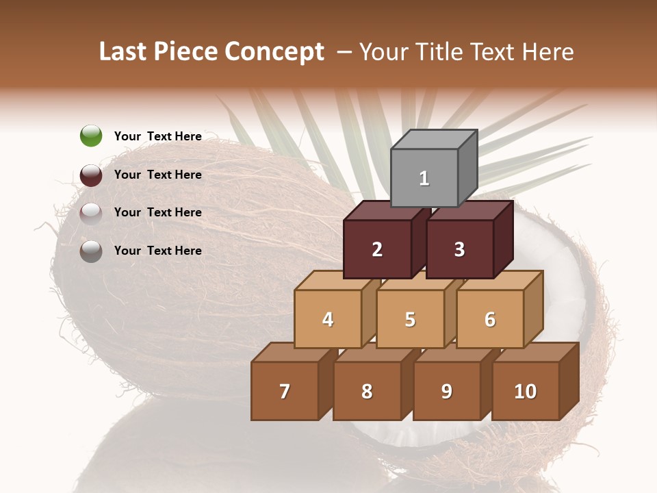 Tropical Husk Milk PowerPoint Template