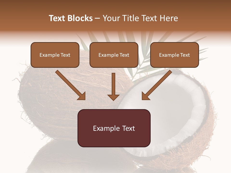Tropical Husk Milk PowerPoint Template
