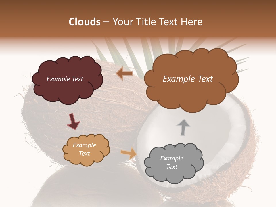 Tropical Husk Milk PowerPoint Template