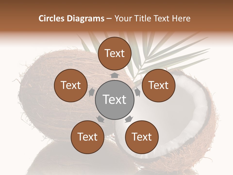 Tropical Husk Milk PowerPoint Template