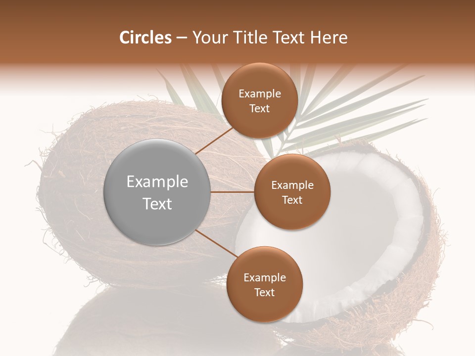 Tropical Husk Milk PowerPoint Template