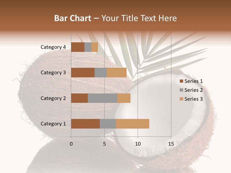 Tropical Husk Milk PowerPoint Template