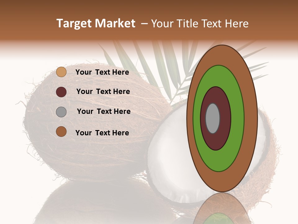 Tropical Husk Milk PowerPoint Template