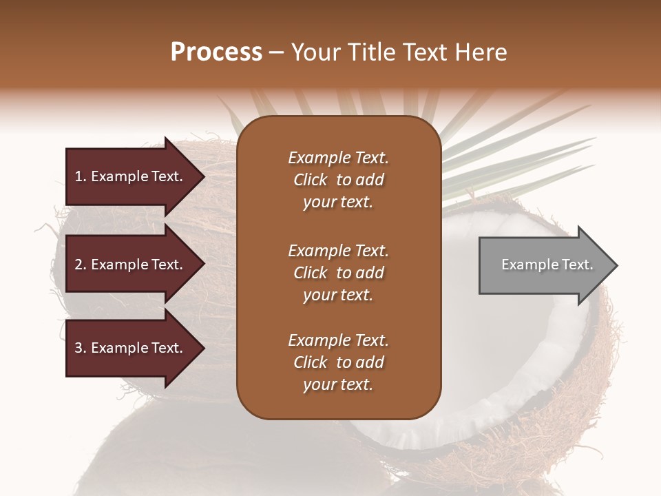 Tropical Husk Milk PowerPoint Template