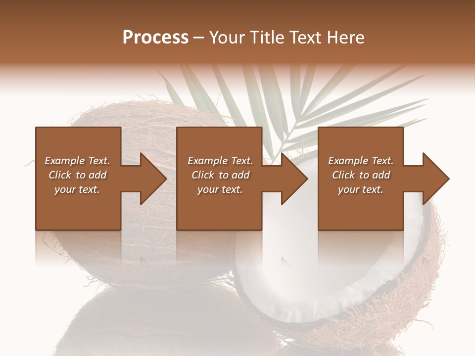 Tropical Husk Milk PowerPoint Template