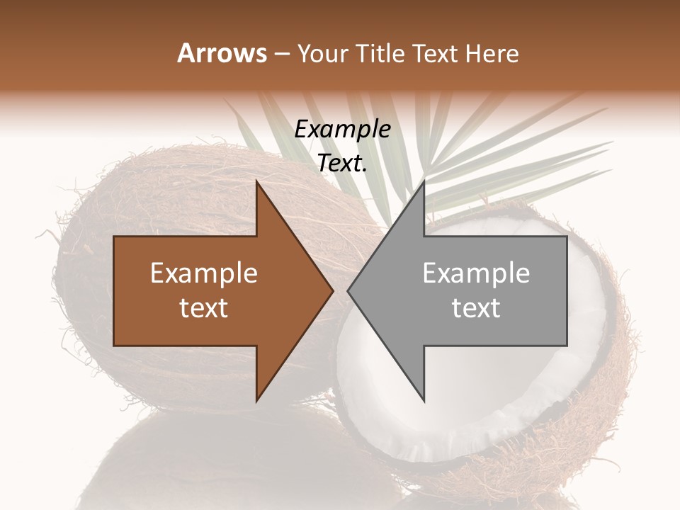 Tropical Husk Milk PowerPoint Template