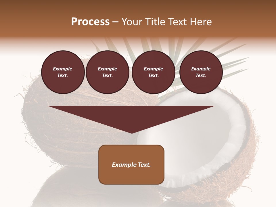 Tropical Husk Milk PowerPoint Template