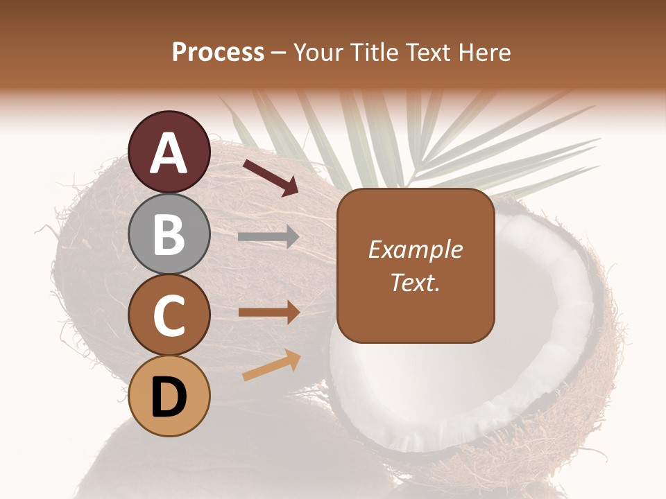 Tropical Husk Milk PowerPoint Template