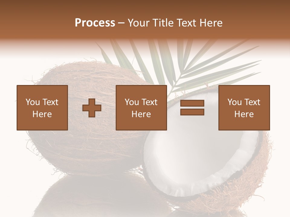 Tropical Husk Milk PowerPoint Template