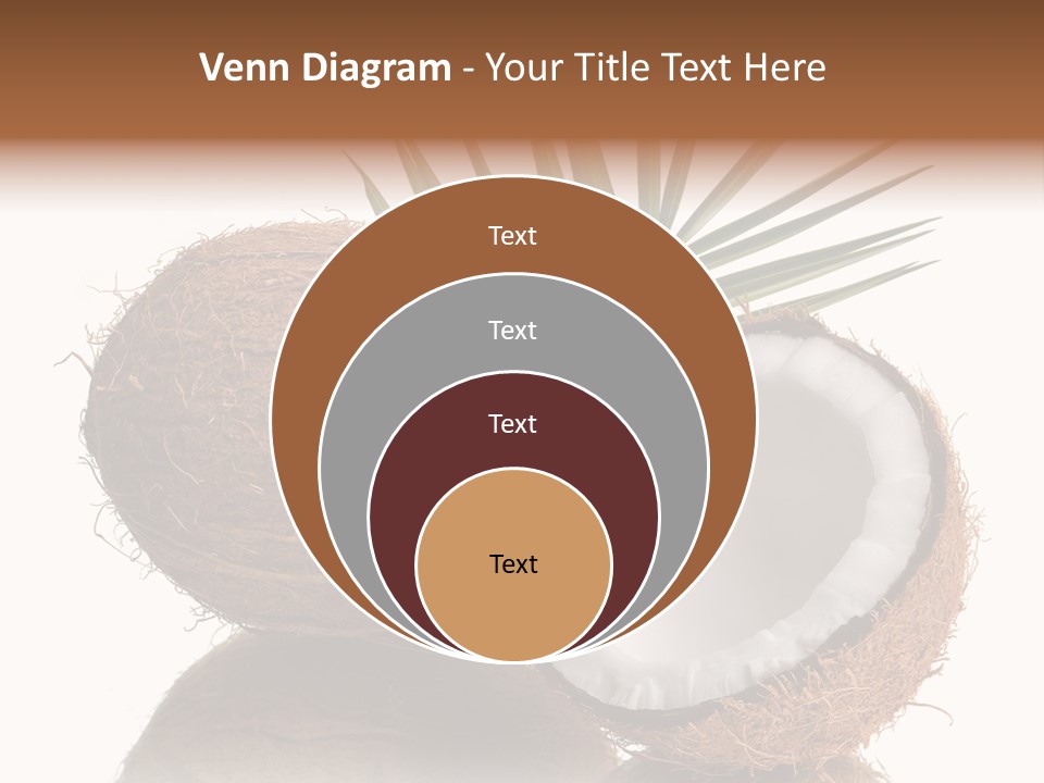 Tropical Husk Milk PowerPoint Template