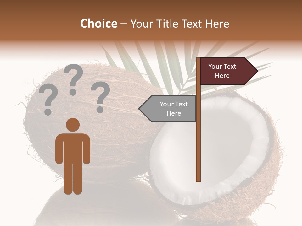 Tropical Husk Milk PowerPoint Template