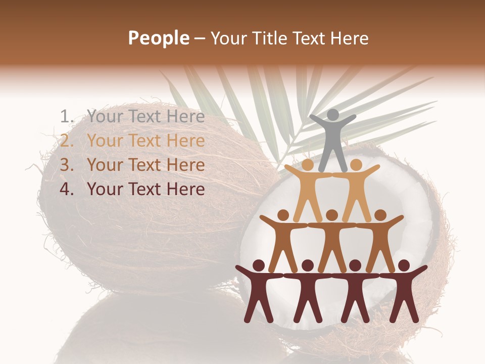 Tropical Husk Milk PowerPoint Template