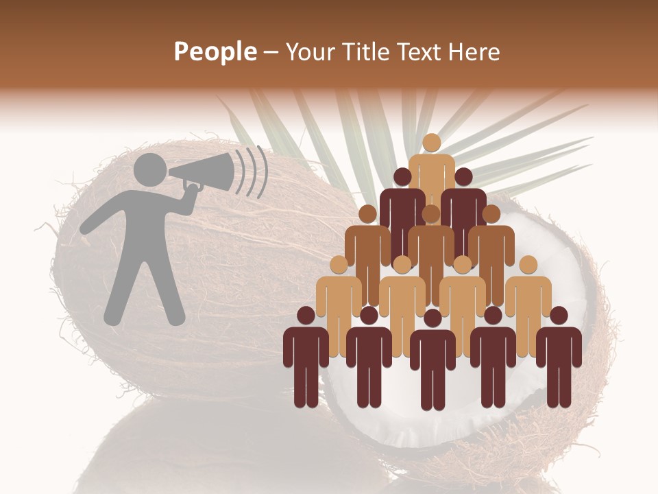 Tropical Husk Milk PowerPoint Template