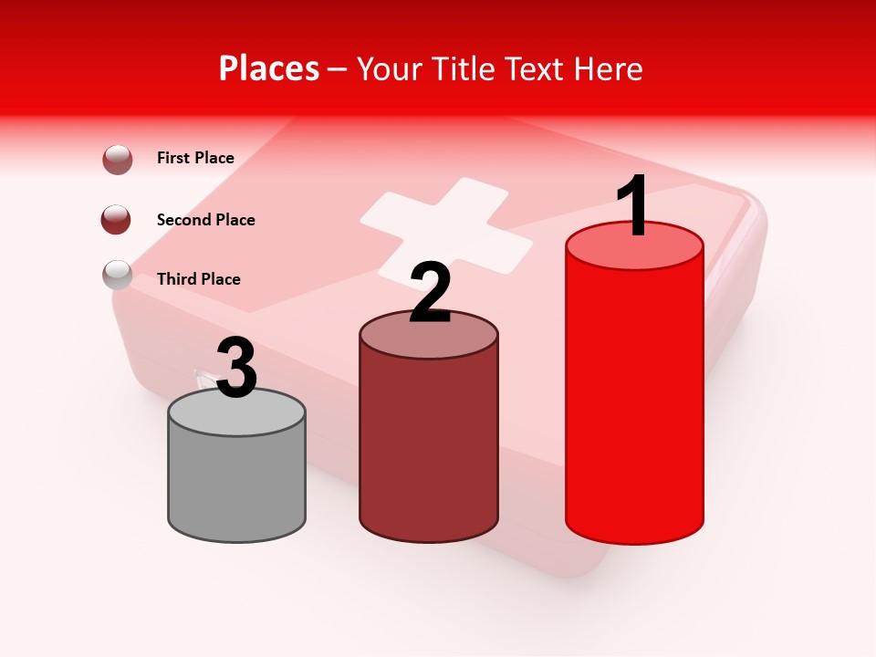 Warning Aid Bandage PowerPoint Template