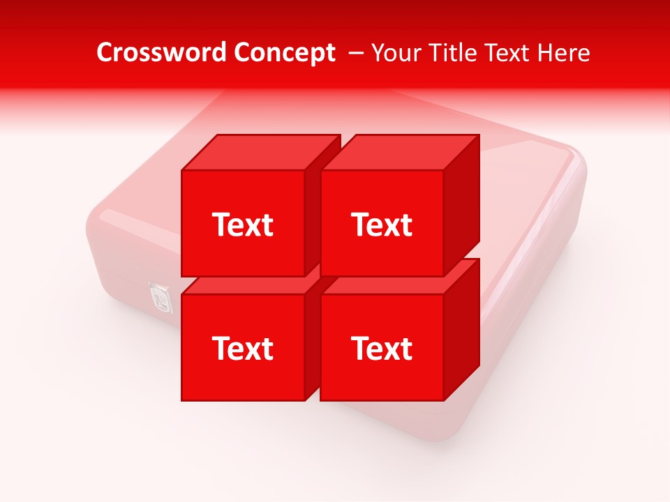 Warning Aid Bandage PowerPoint Template