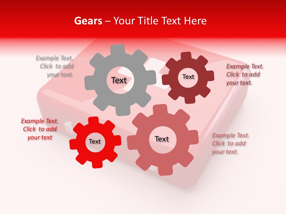 Warning Aid Bandage PowerPoint Template