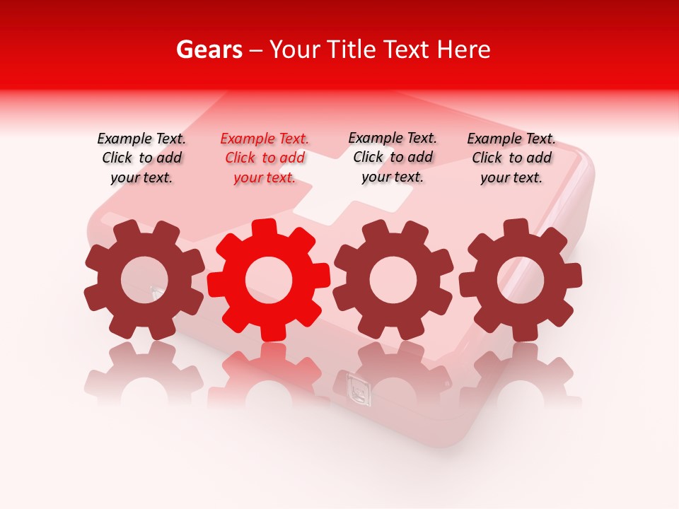 Warning Aid Bandage PowerPoint Template