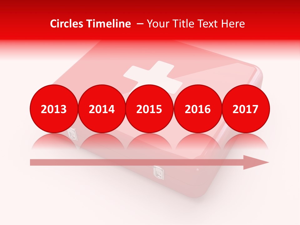 Warning Aid Bandage PowerPoint Template