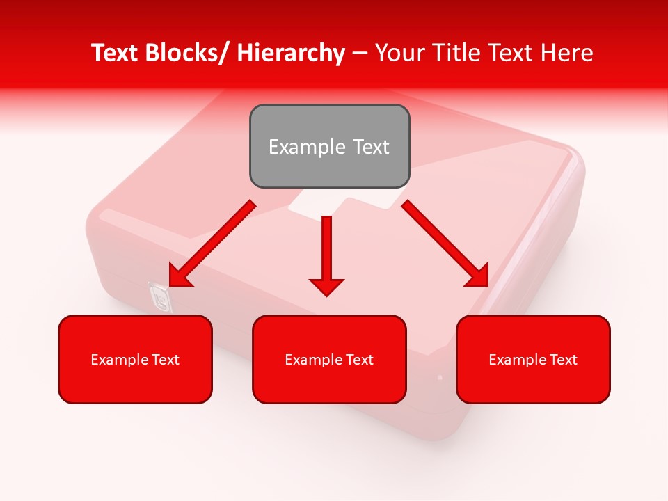 Warning Aid Bandage PowerPoint Template