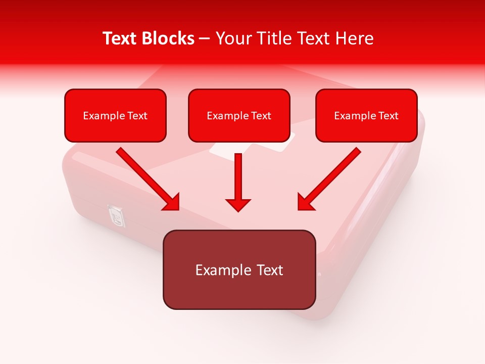 Warning Aid Bandage PowerPoint Template