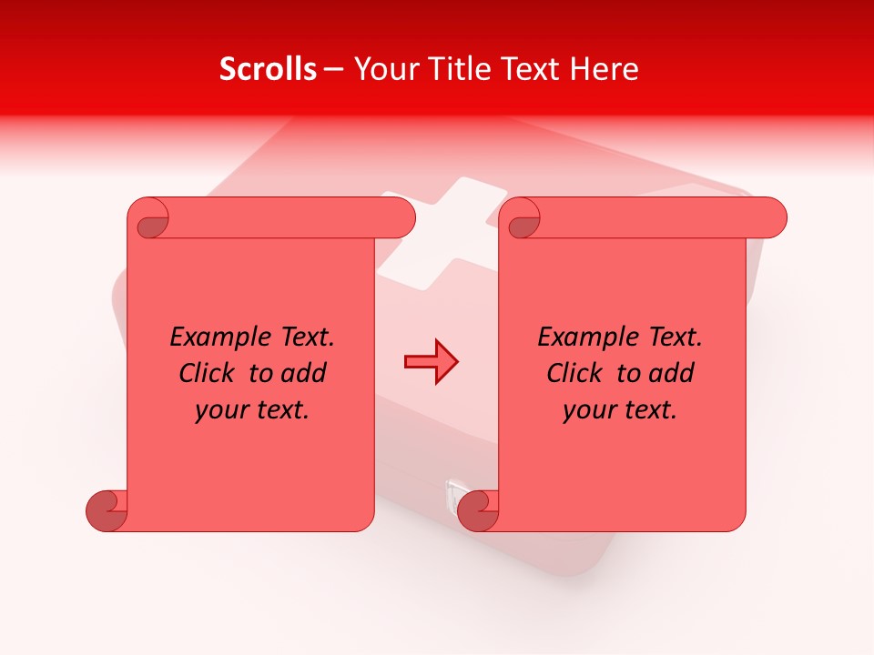 Warning Aid Bandage PowerPoint Template