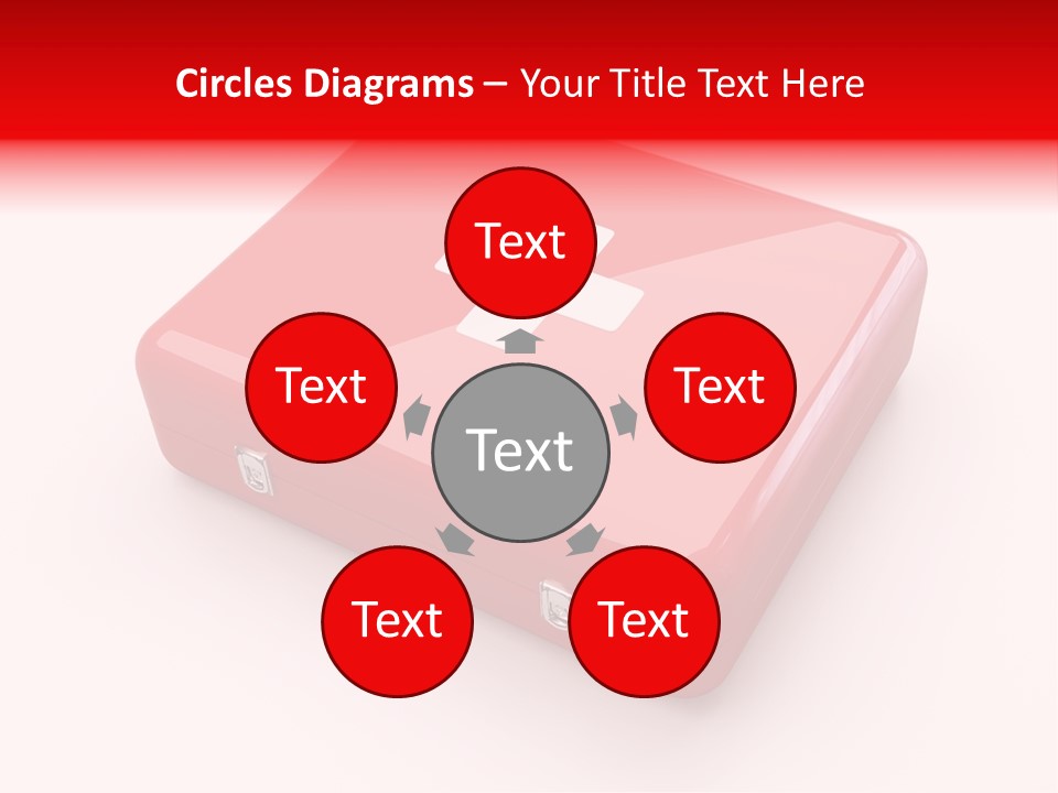 Warning Aid Bandage PowerPoint Template