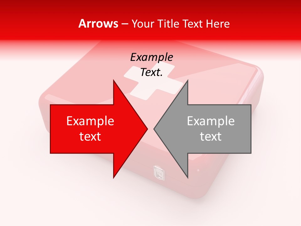 Warning Aid Bandage PowerPoint Template