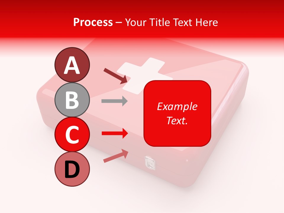 Warning Aid Bandage PowerPoint Template