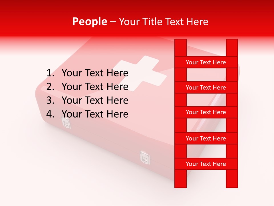 Warning Aid Bandage PowerPoint Template