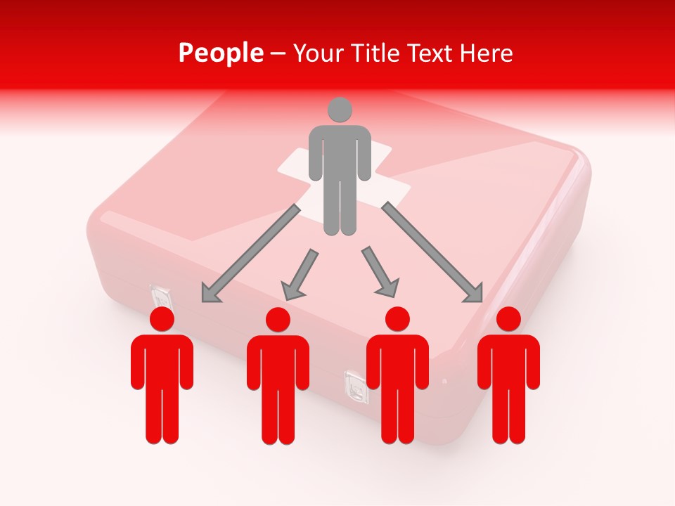 Warning Aid Bandage PowerPoint Template