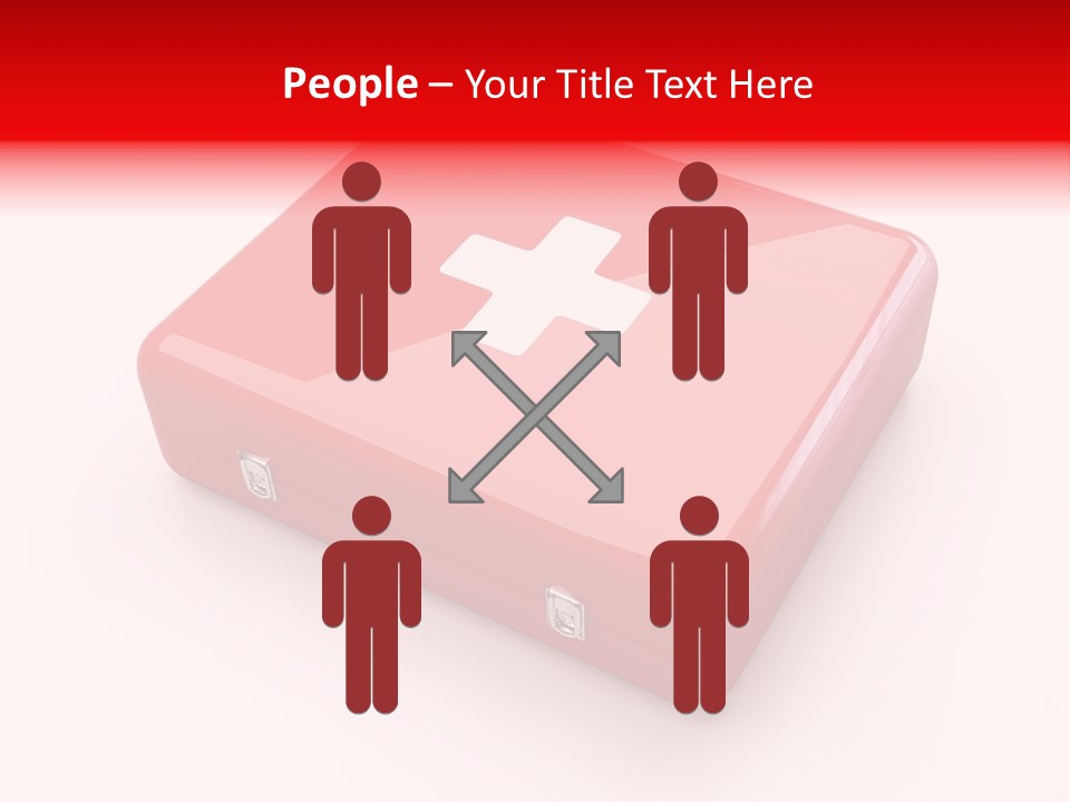 Warning Aid Bandage PowerPoint Template