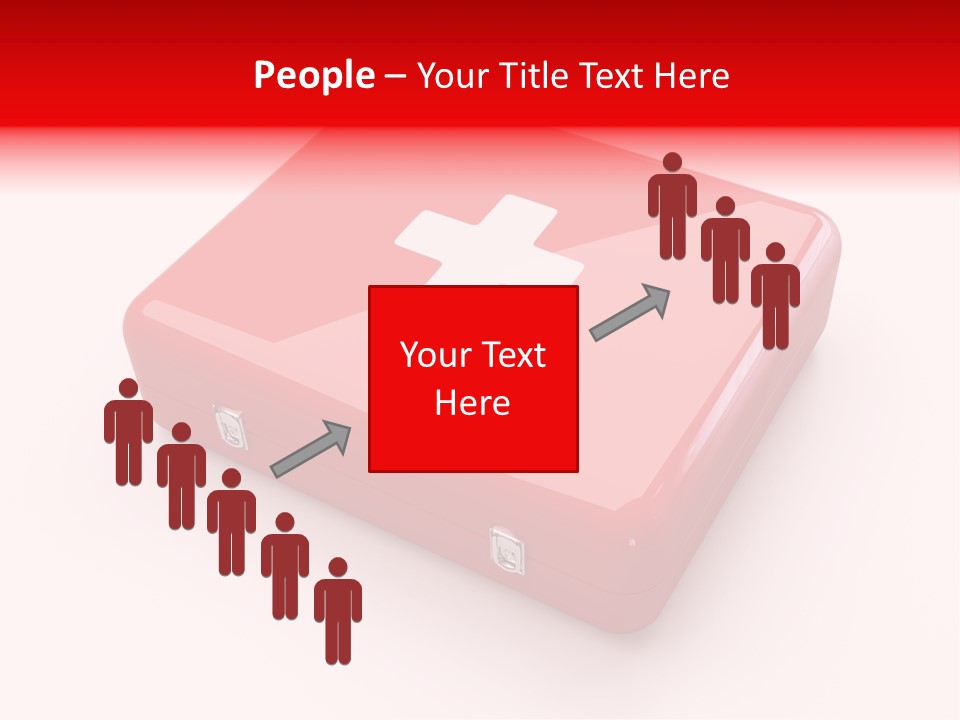 Warning Aid Bandage PowerPoint Template