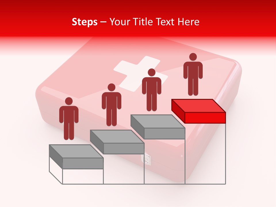 Warning Aid Bandage PowerPoint Template