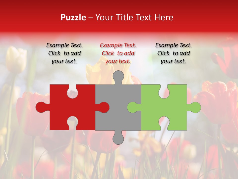 Purple Natural Close PowerPoint Template