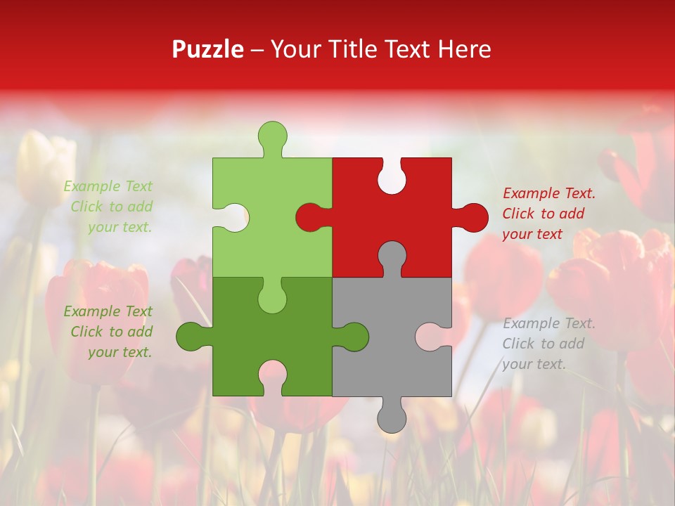 Purple Natural Close PowerPoint Template