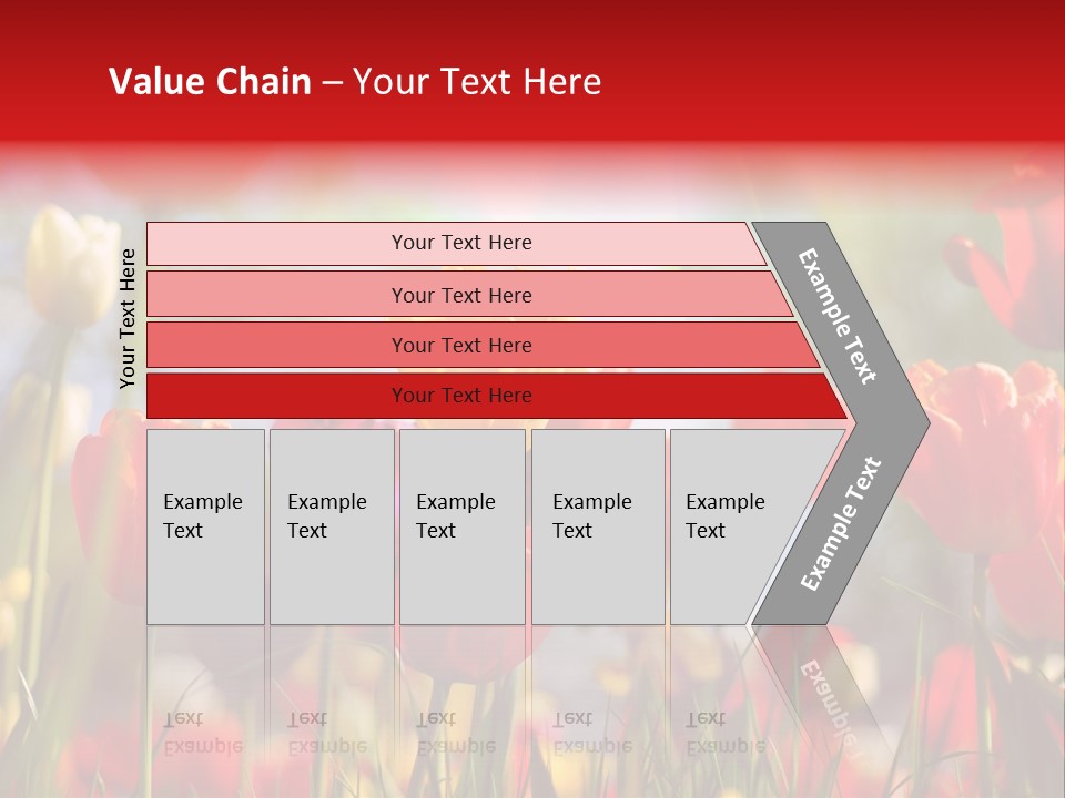 Purple Natural Close PowerPoint Template
