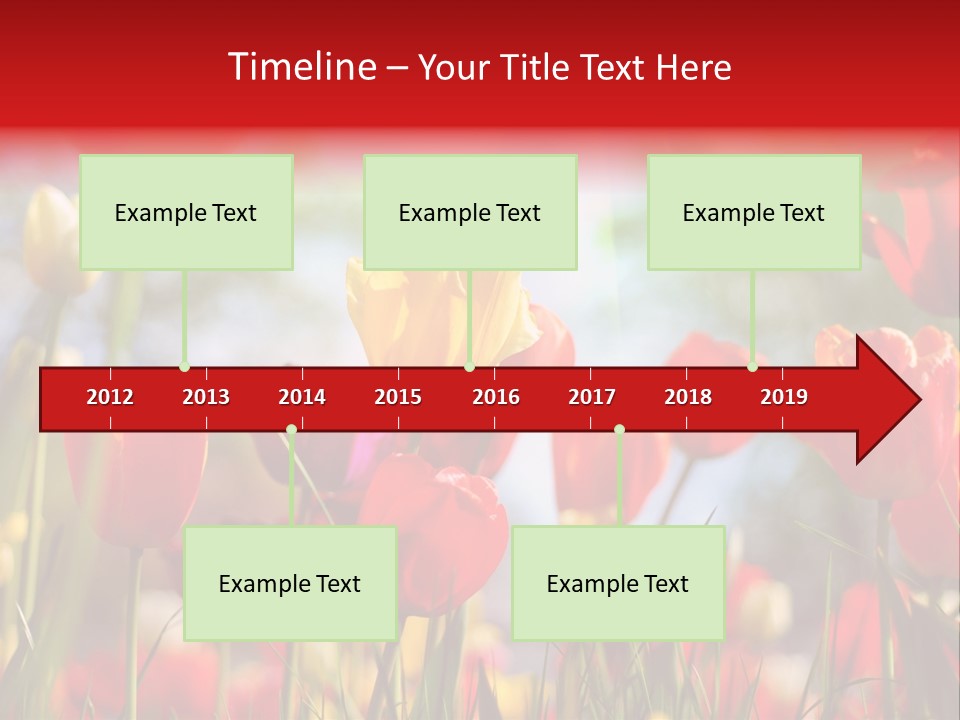 Purple Natural Close PowerPoint Template