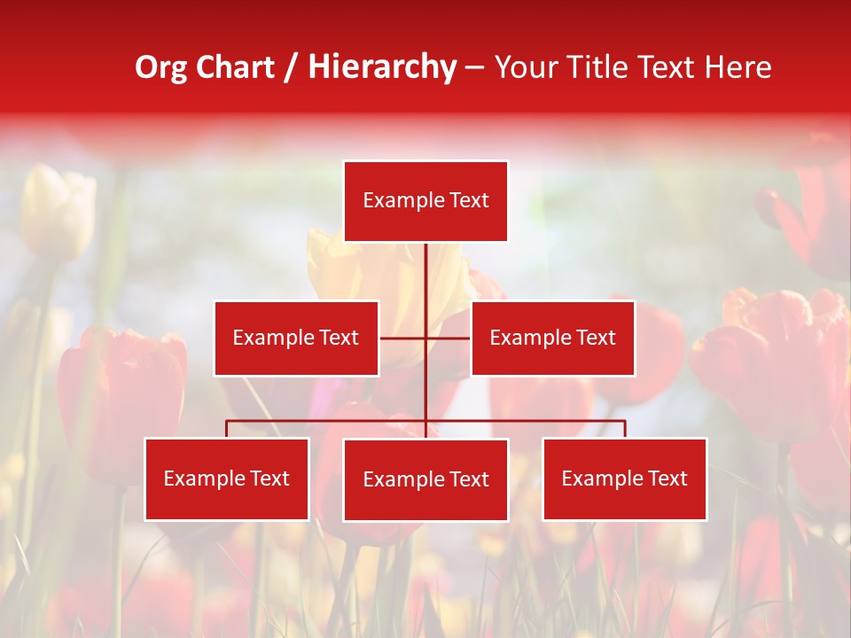 Purple Natural Close PowerPoint Template