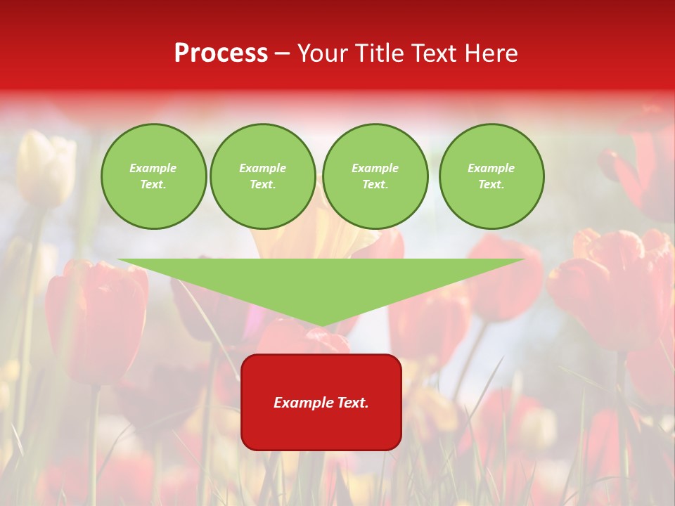 Purple Natural Close PowerPoint Template